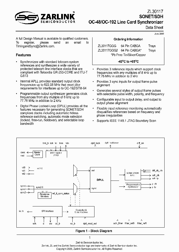 ZL30117GGG2_713540.PDF Datasheet