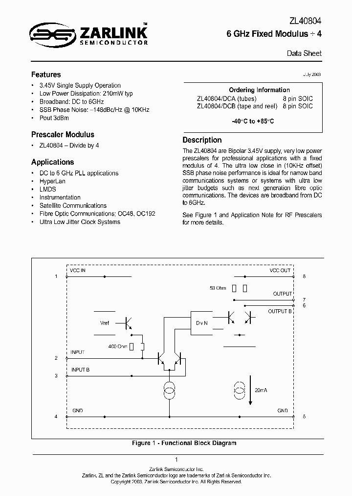 ZL40804DCB_736801.PDF Datasheet