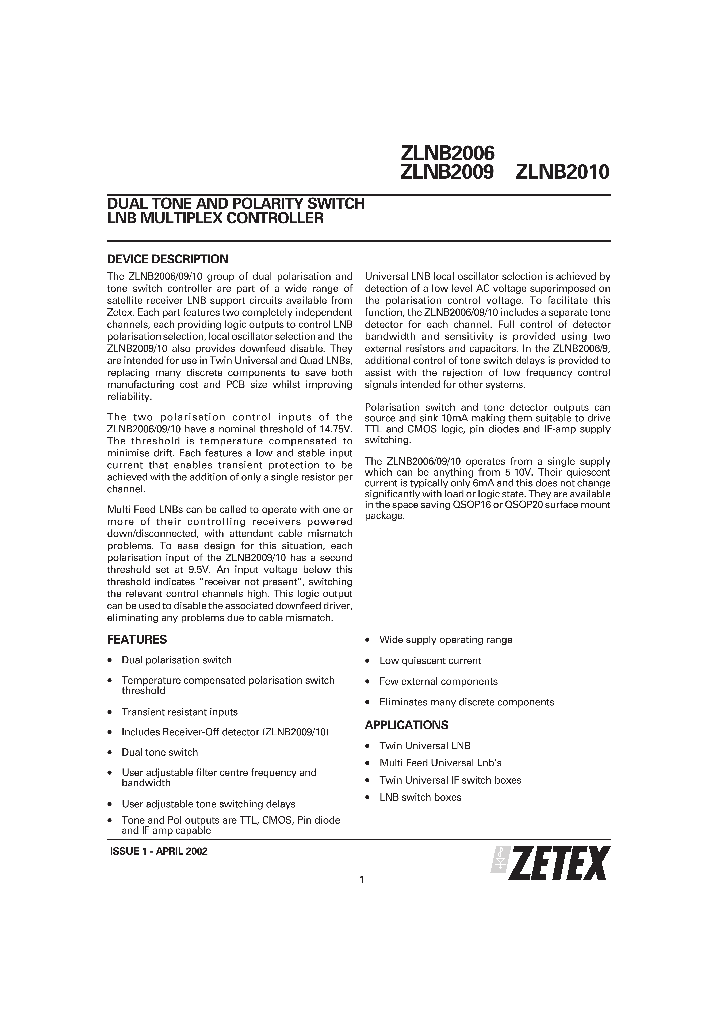 ZLNB2006_766197.PDF Datasheet