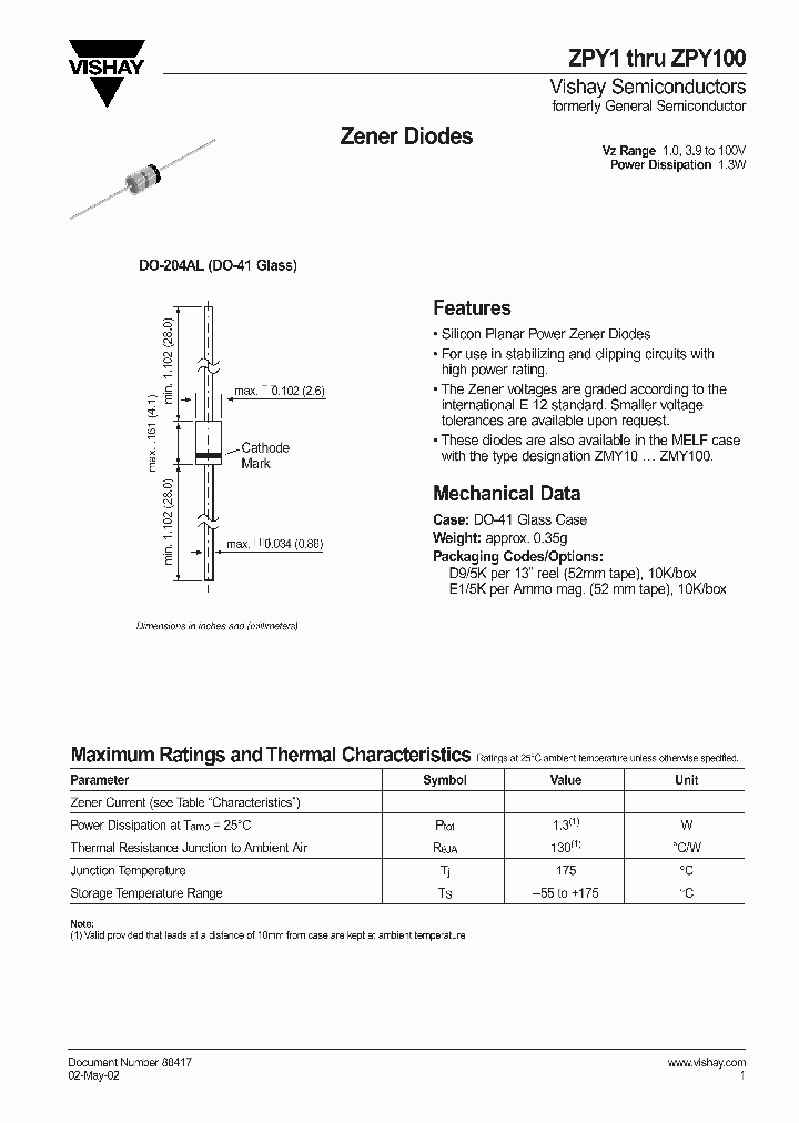 ZPY62_22991.PDF Datasheet