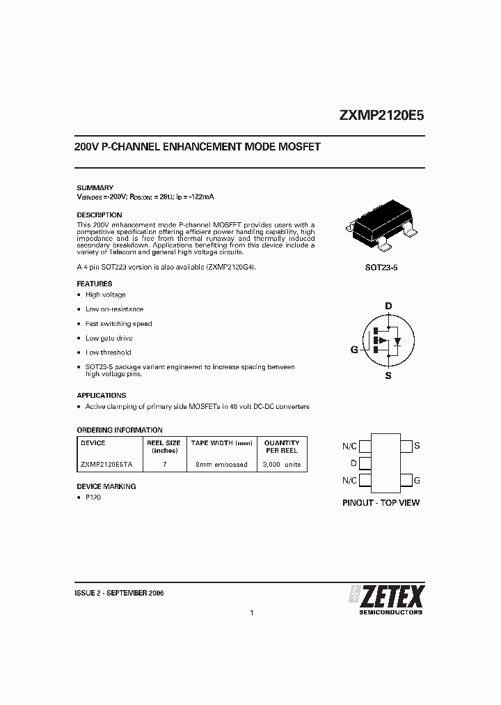 ZXMP2120E5_675282.PDF Datasheet