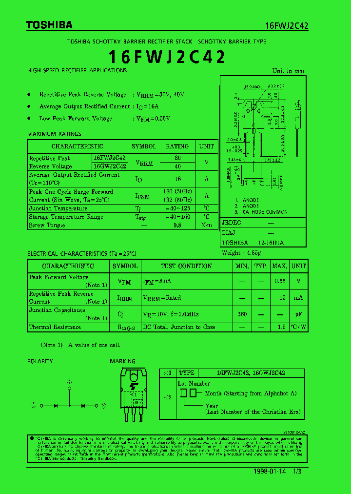 16FWJ2C42_924109.PDF Datasheet