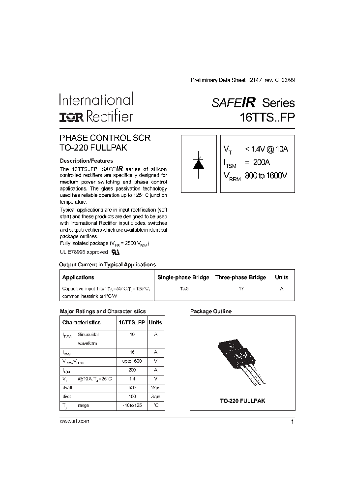16TTSS_890556.PDF Datasheet