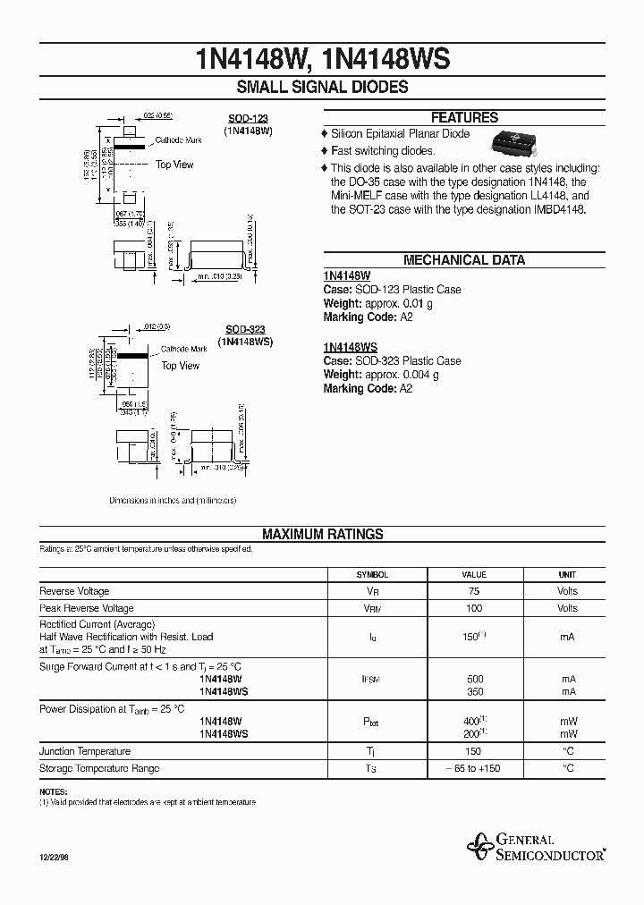 1N4148W_1017182.PDF Datasheet