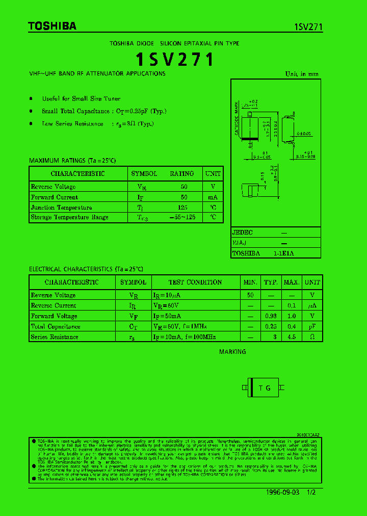 1SV271_824205.PDF Datasheet