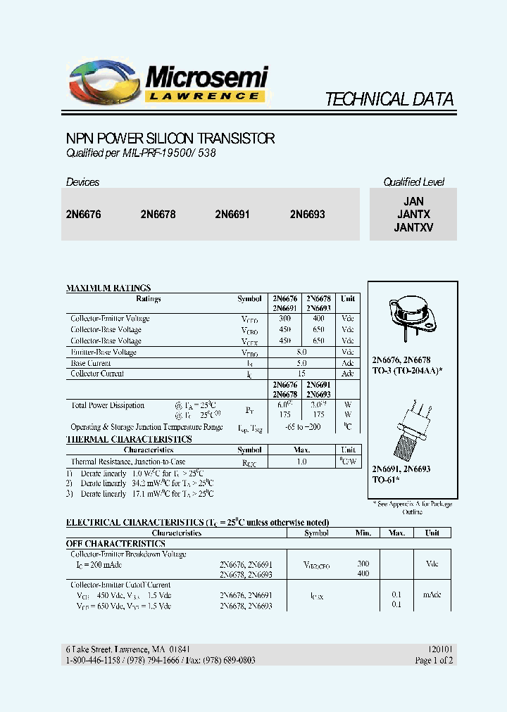 2N6691_837443.PDF Datasheet