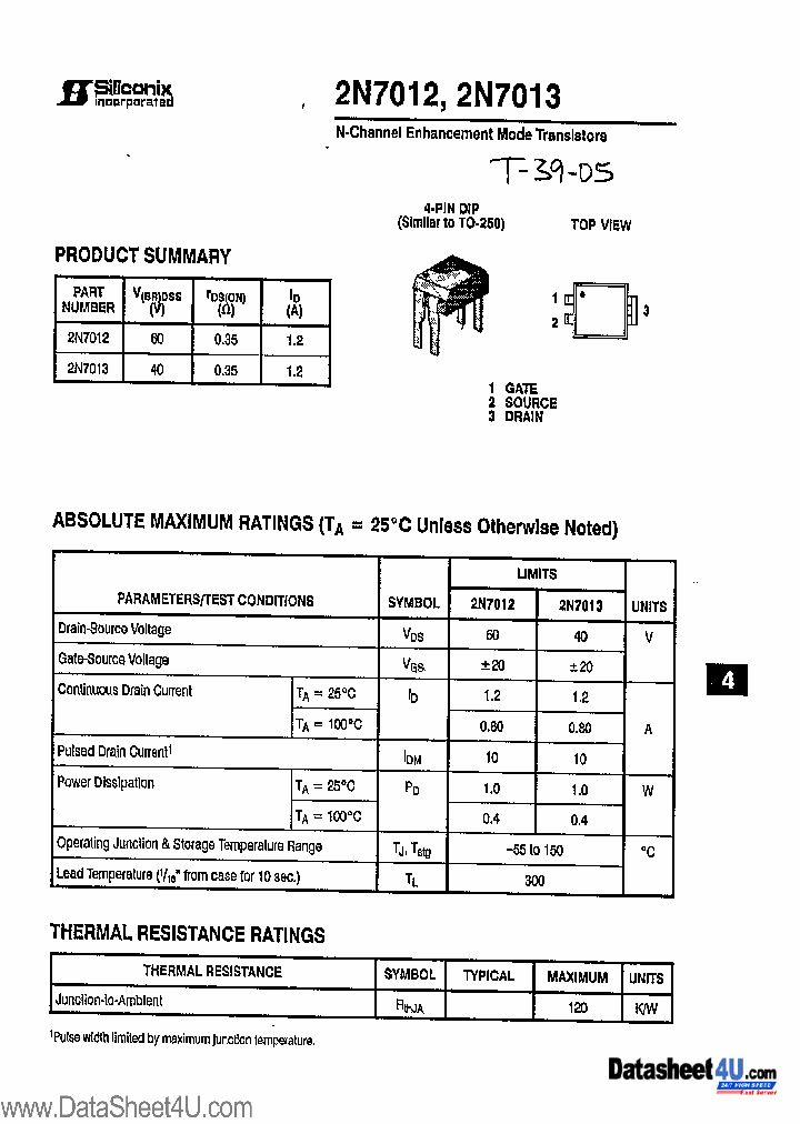 2N7012_848164.PDF Datasheet