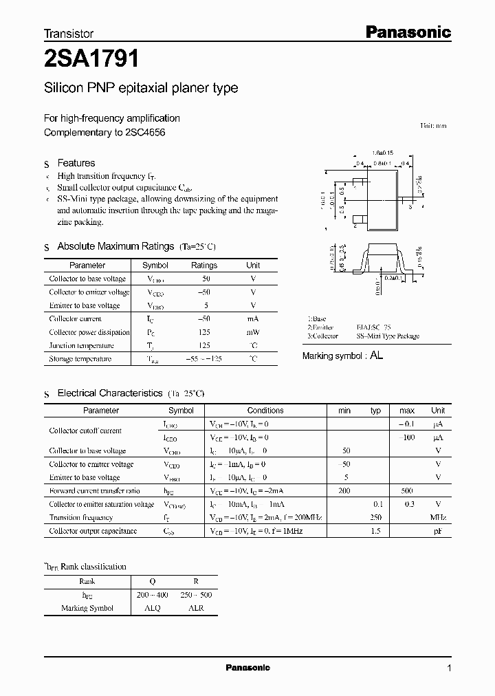 2SA1791_823423.PDF Datasheet