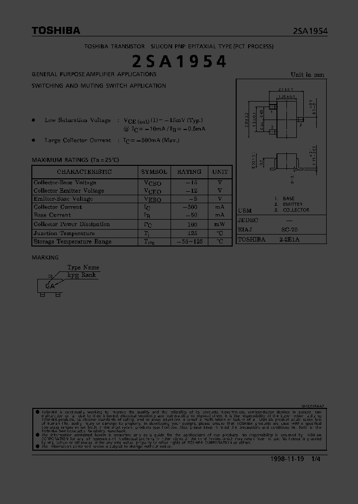 2SA1954_1022266.PDF Datasheet