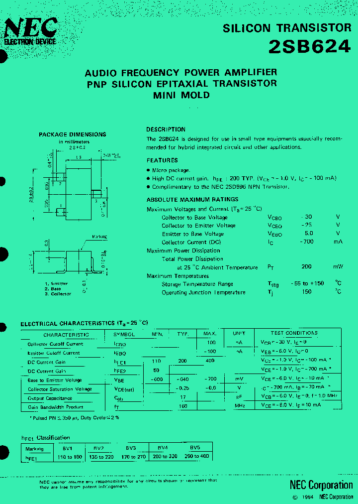 2SB624-T1B_953718.PDF Datasheet