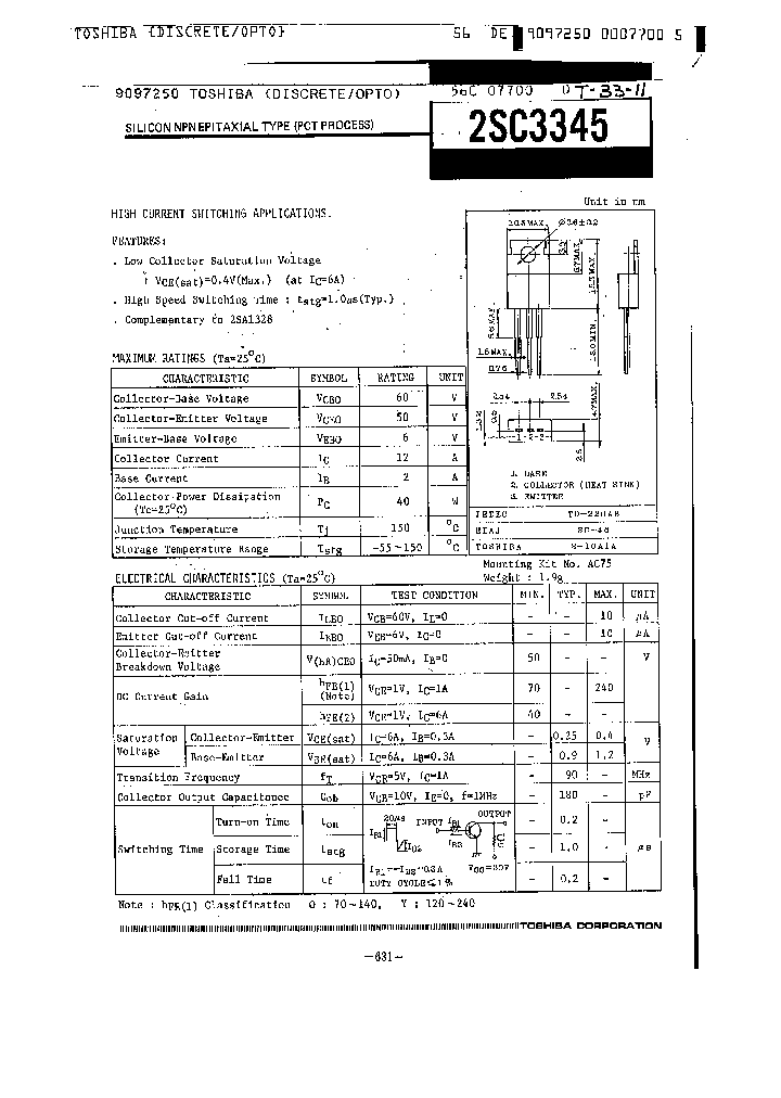 2SC3345_920999.PDF Datasheet