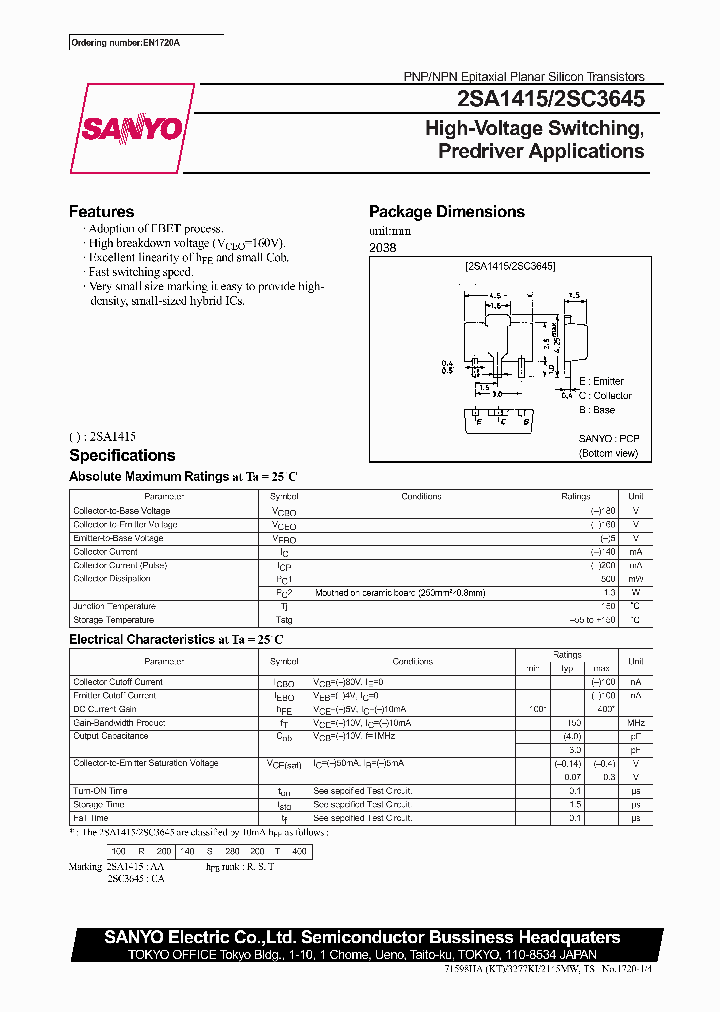 2SC3645_823559.PDF Datasheet