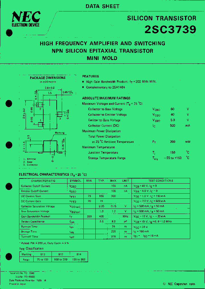 2SC3739-T1B_828542.PDF Datasheet