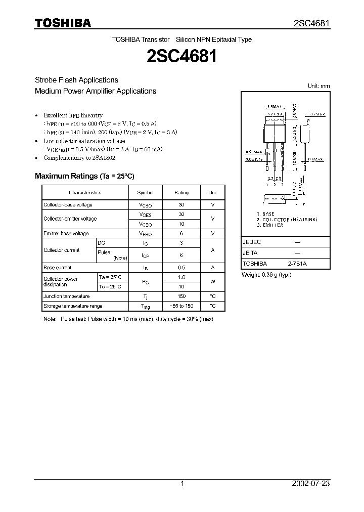 2SC4681_828561.PDF Datasheet