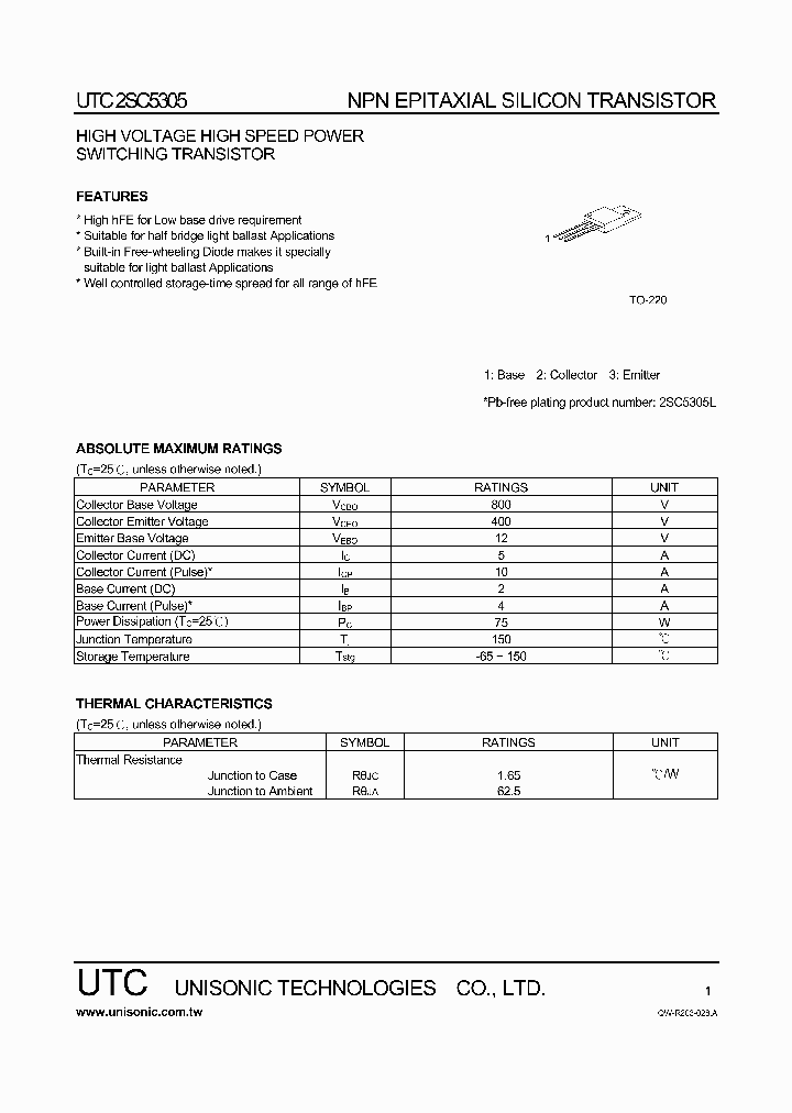 2SC5305_1016700.PDF Datasheet