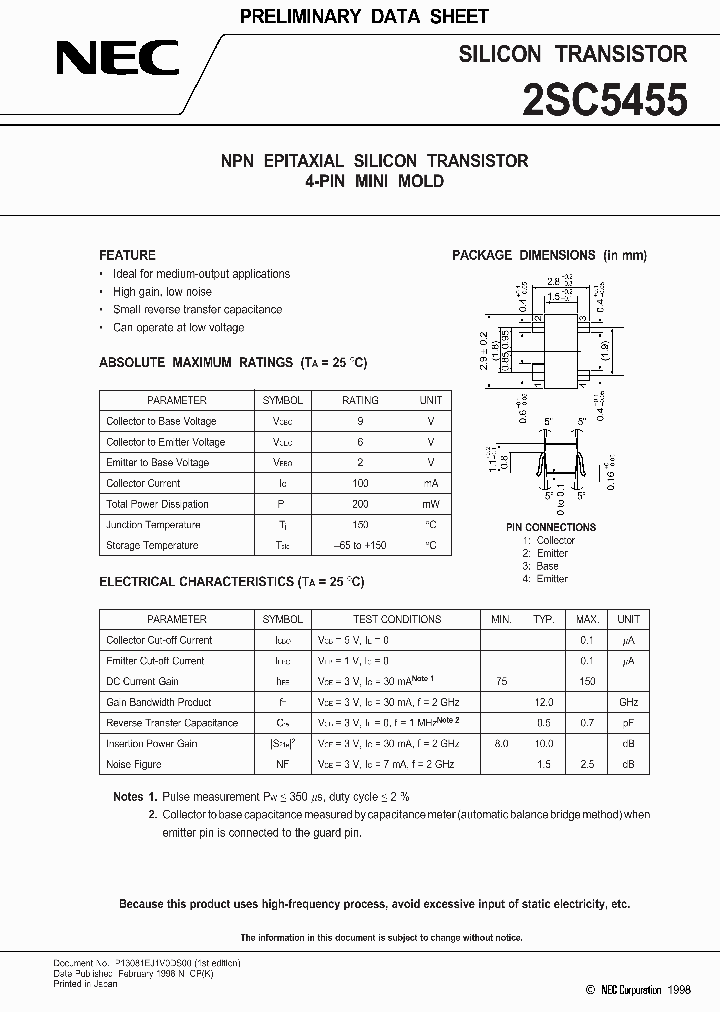 2SC5455_936105.PDF Datasheet