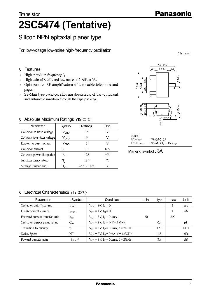 2SC5474_814343.PDF Datasheet