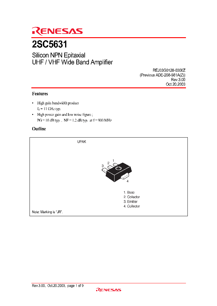 2SC5631_1015206.PDF Datasheet