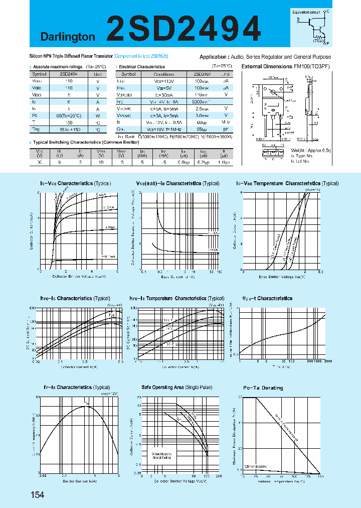 2SD2494_949661.PDF Datasheet