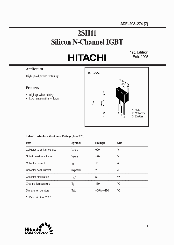 2SH11_948101.PDF Datasheet