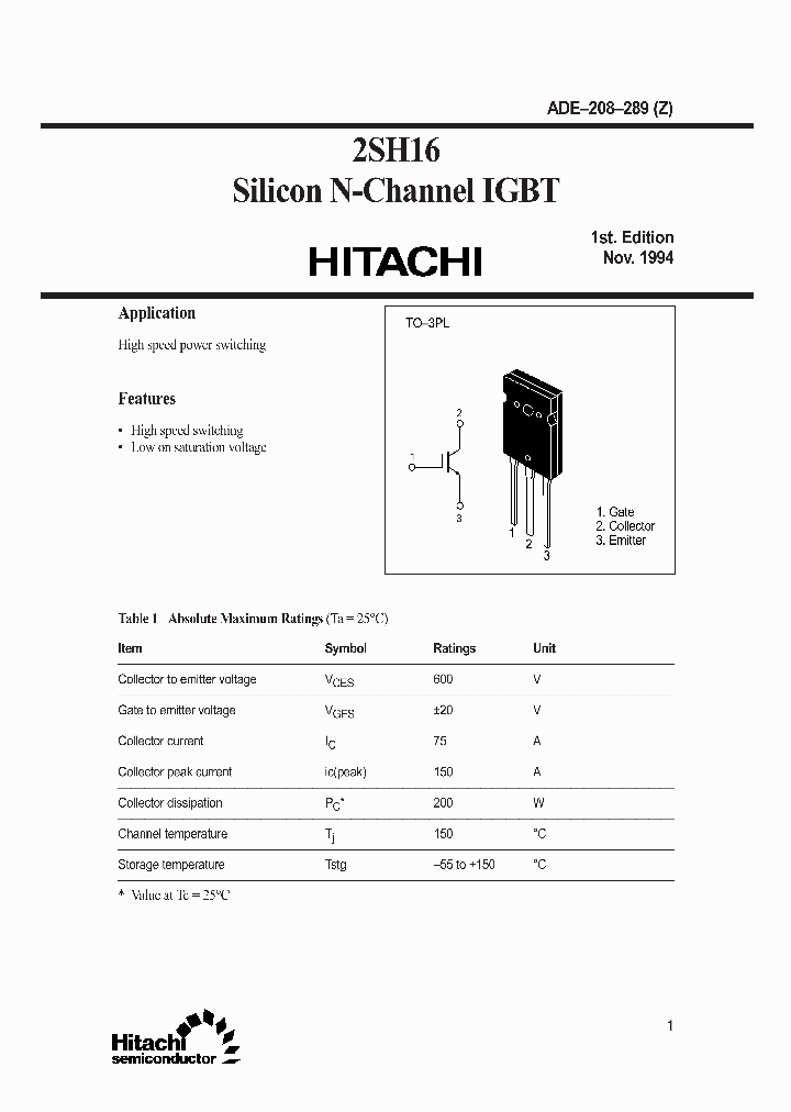 2SH16_927264.PDF Datasheet