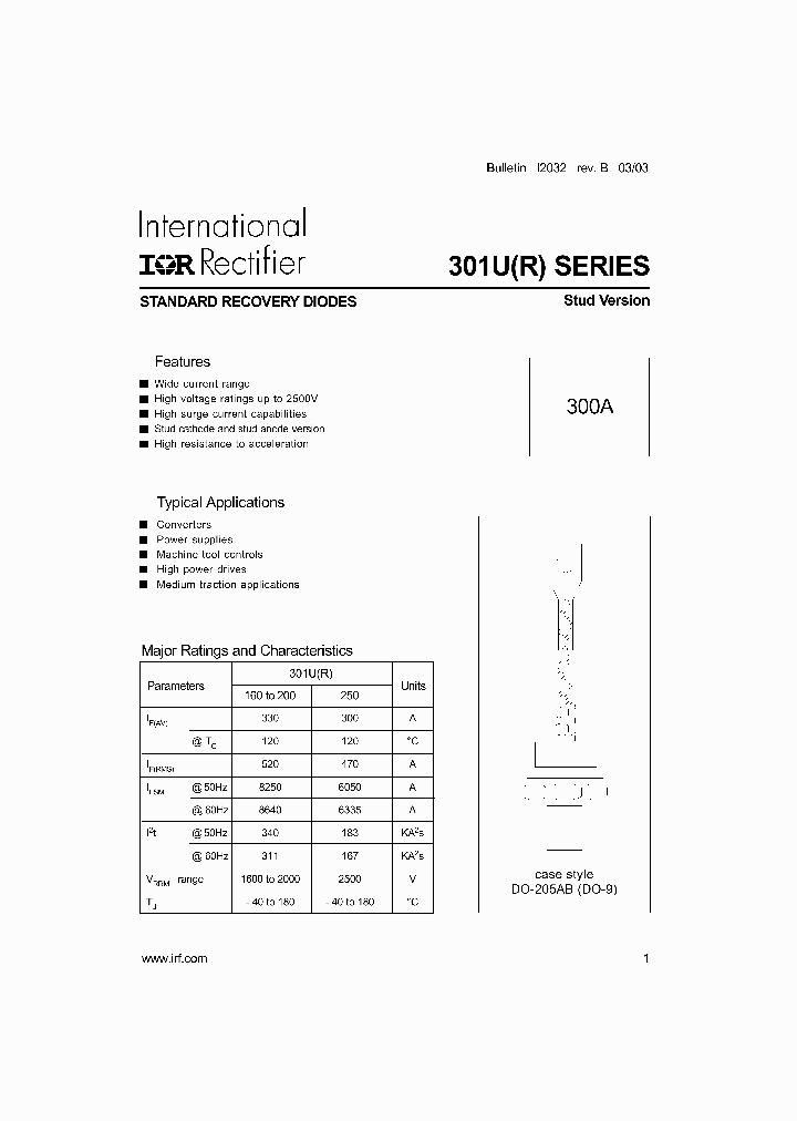 301URA160_938729.PDF Datasheet