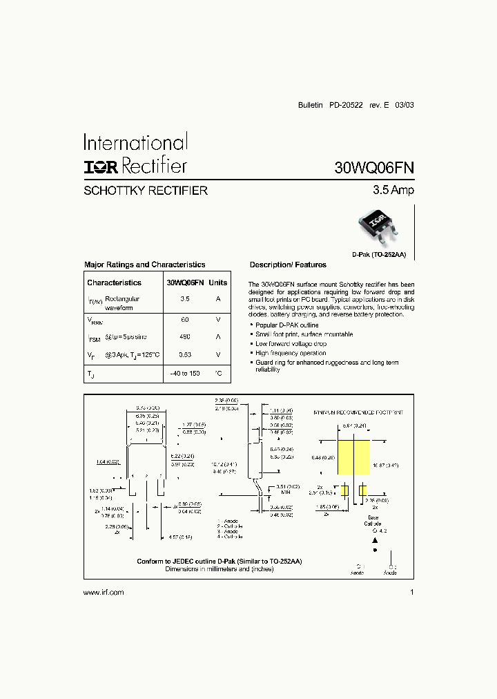 30WQ06FNTR_822254.PDF Datasheet