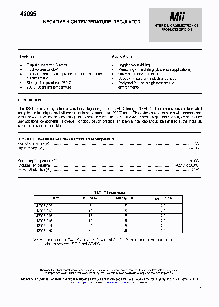 42095-030_949115.PDF Datasheet
