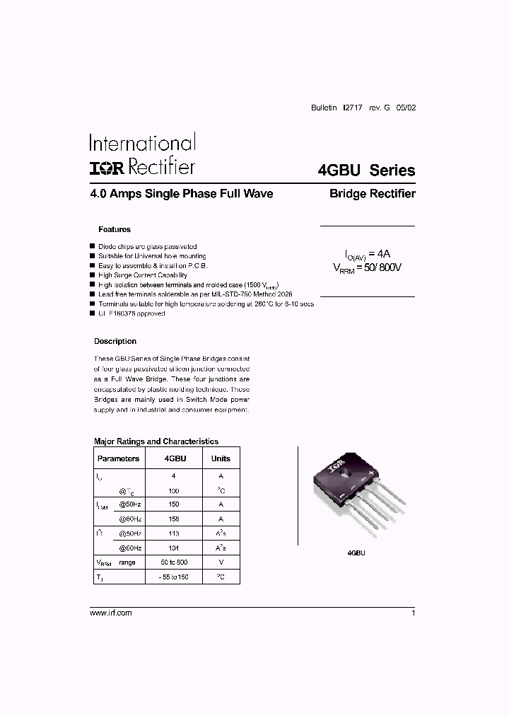 4GBU06_854293.PDF Datasheet