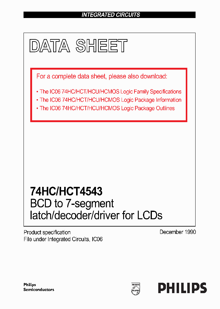 74HCT4543_940628.PDF Datasheet