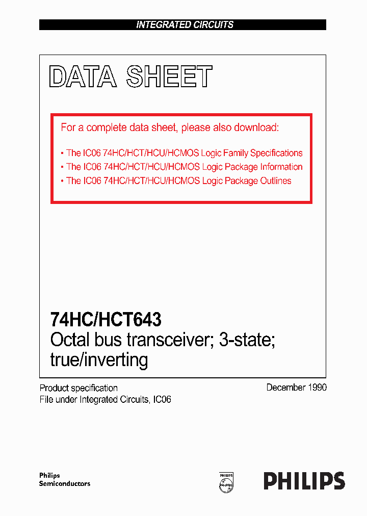 74HCT643_837570.PDF Datasheet