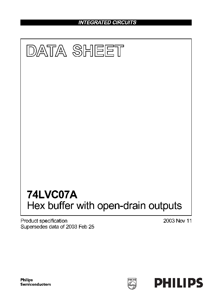 74LVC07ABQ_836802.PDF Datasheet
