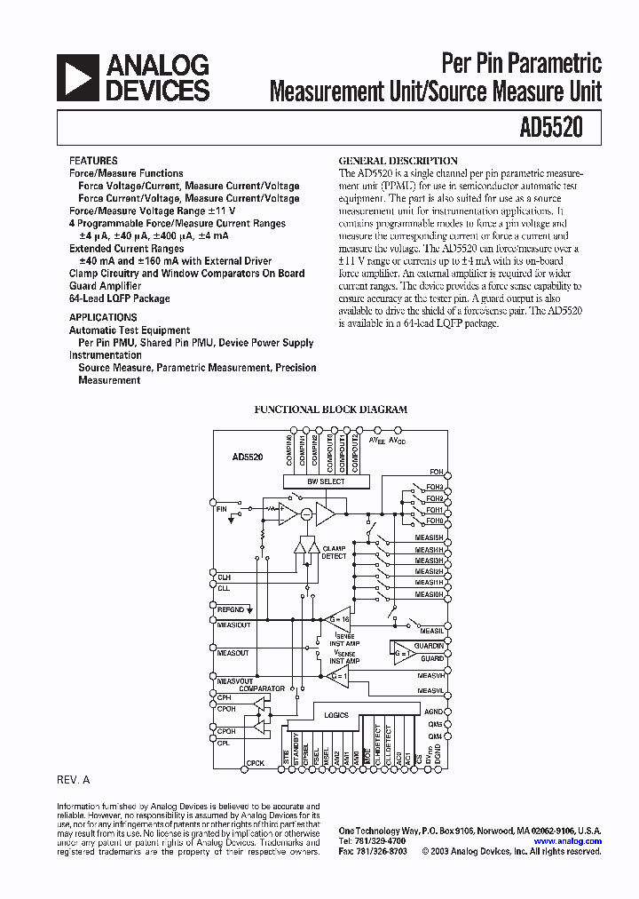 AD5520JST_924409.PDF Datasheet