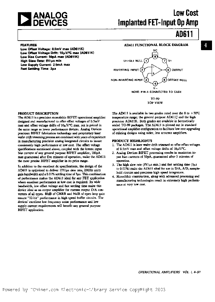 AD611KH_910065.PDF Datasheet