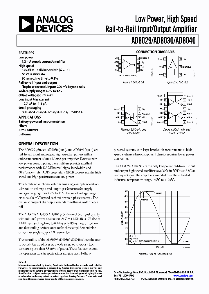 AD8029AKSZ-REEL7_850363.PDF Datasheet