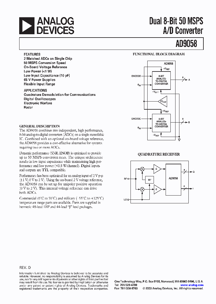 AD9058AJJ-REEL_804414.PDF Datasheet