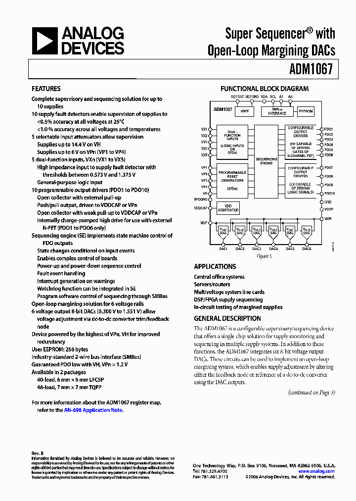ADM1067ACP_811997.PDF Datasheet