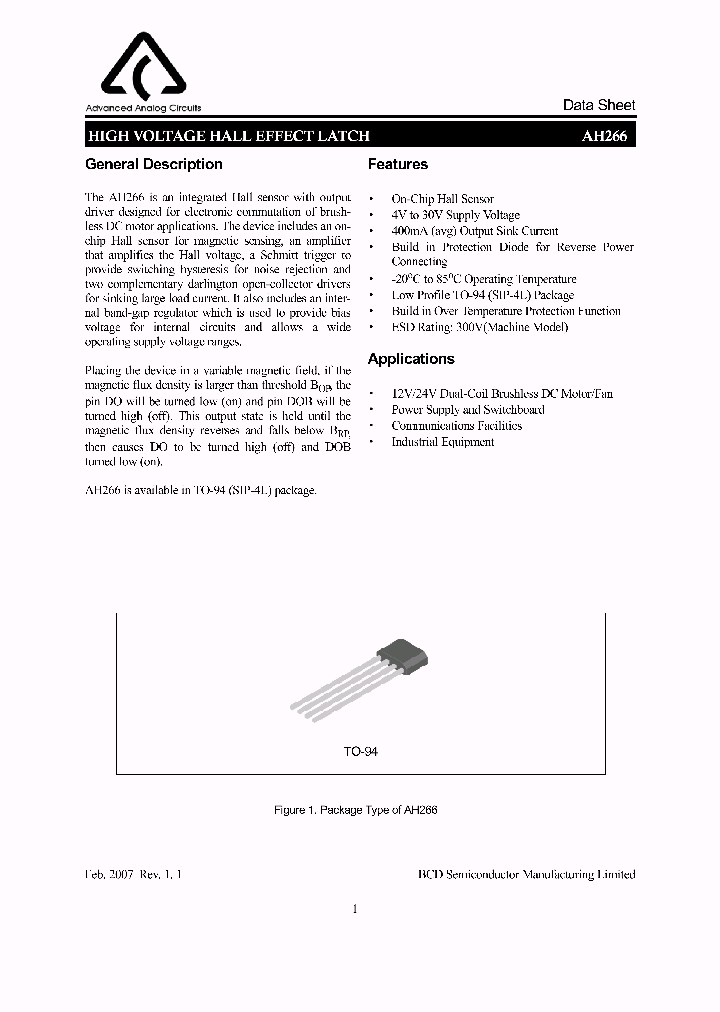 AH266Z4-AE1_1115019.PDF Datasheet