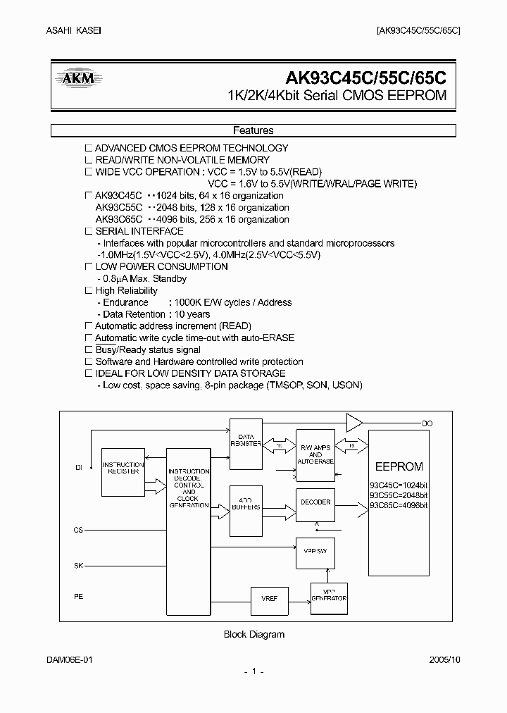 AK93C55C_1009673.PDF Datasheet