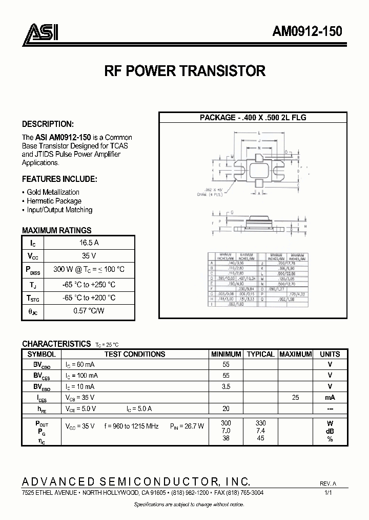 AM0912-150_930133.PDF Datasheet