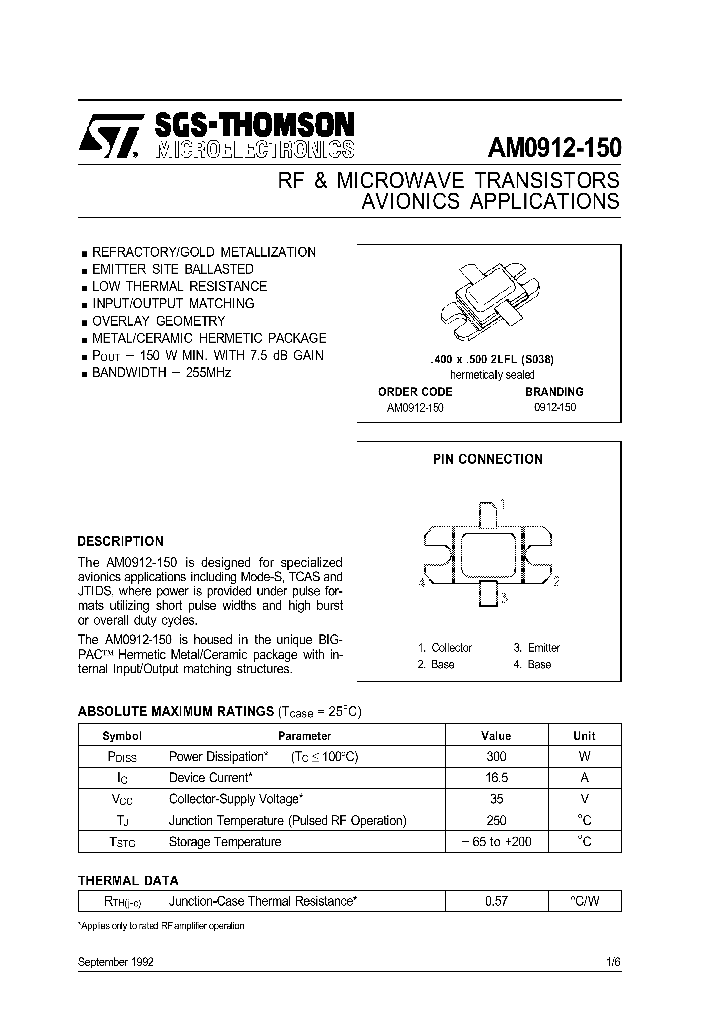 AM0912-150_930138.PDF Datasheet