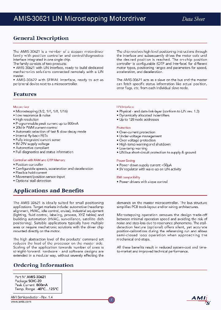 AMIS-30621_956324.PDF Datasheet