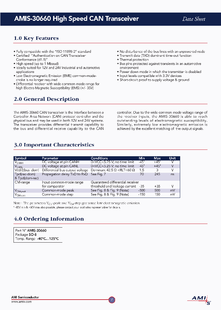 AMIS-30660_1017859.PDF Datasheet