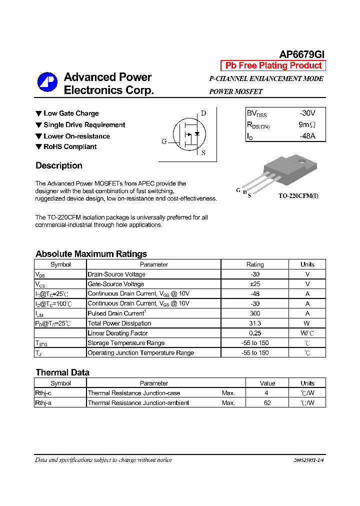 AP6679GI_1011536.PDF Datasheet