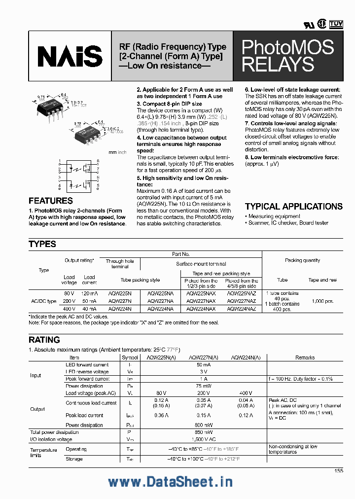 AQW227N_792706.PDF Datasheet