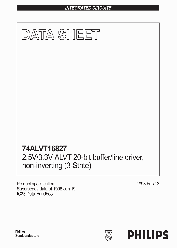 74ALVT16827DL_895889.PDF Datasheet