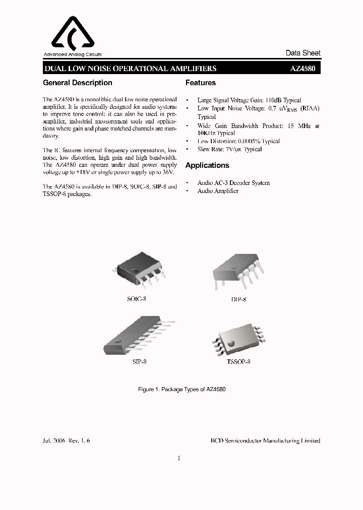 AZ4580P_1115842.PDF Datasheet