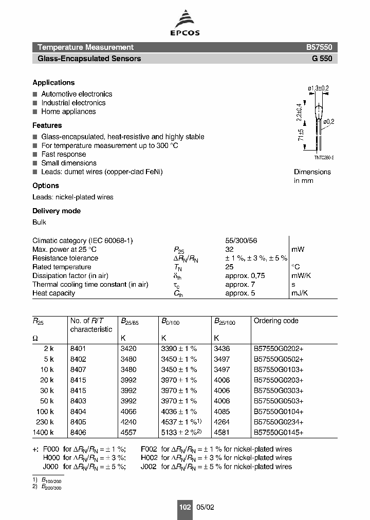 B57550G0202_838380.PDF Datasheet