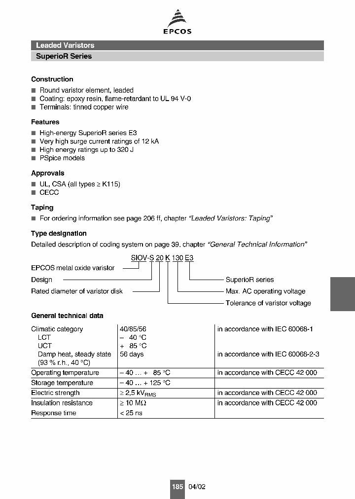 B72220S3111K101_950756.PDF Datasheet