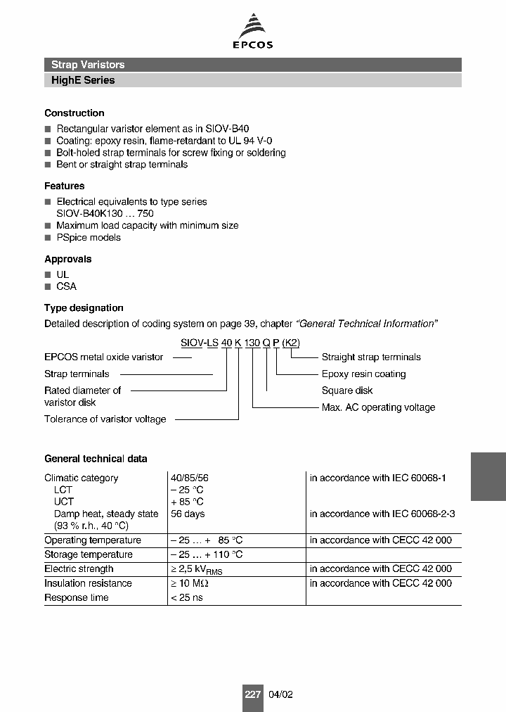 B72240L0231K100_938418.PDF Datasheet